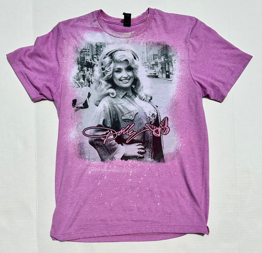 Dolly Bleached Sublimation Tee