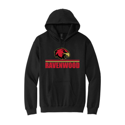 YOUTH Ravenwood Raptors Gildan Hooded Sweatshirt