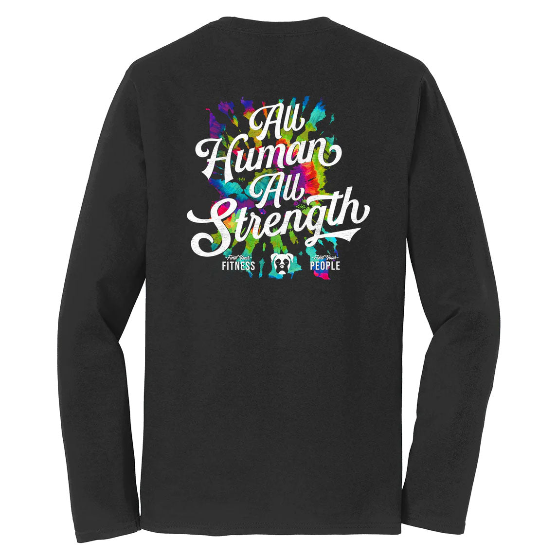 Built By All Strength Full Color Long Sleeve Tee
