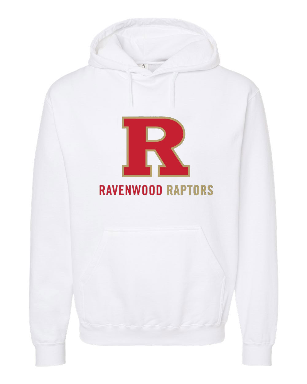 YOUTH R Ravenwood Raptors Gildan Hooded Sweatshirt