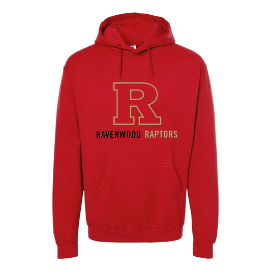 ADULT R  Ravenwood Raptors Gildan Softstyle Hoodie