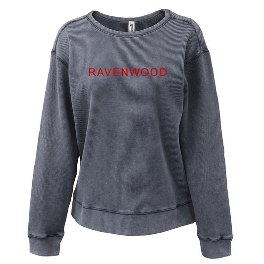WOMENS Ravenwood Waffle Crew